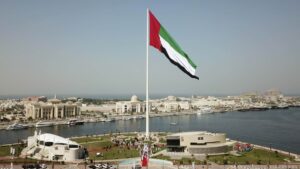 The Biggest Flag in UAE - bookhelicoptertour.com