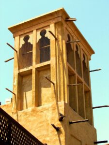 The Wind Towers in Bur Dubai - bookhelicoptertour.com