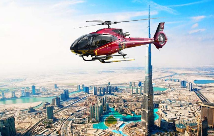 captivate dubai with 12-mins helicopter tour | book helicopter tour