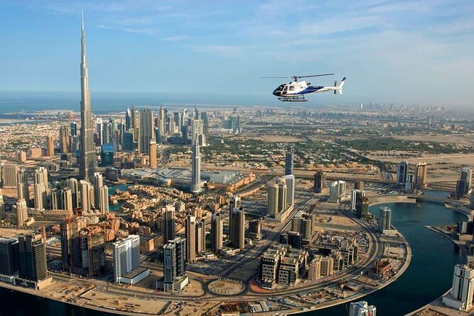 explore with our 30-mins helicopter ride over dubai | book helicopter tour
