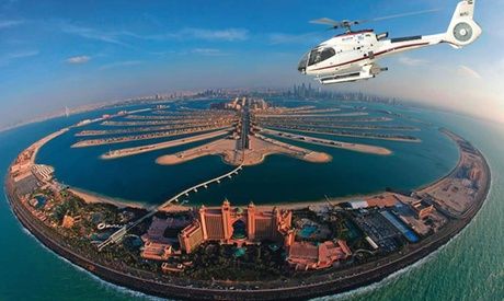 soaring above the skies- the ultimate dubai helicopter ride experience | book helicopter tour