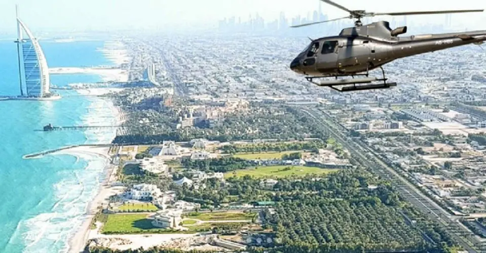 a guide to book your helicopter ride in dubai | book helicopter tour
